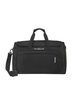 Дорожная сумка, спортивный рюкзак, двусторонняя молния, ремень через плечо Samsonite, черный