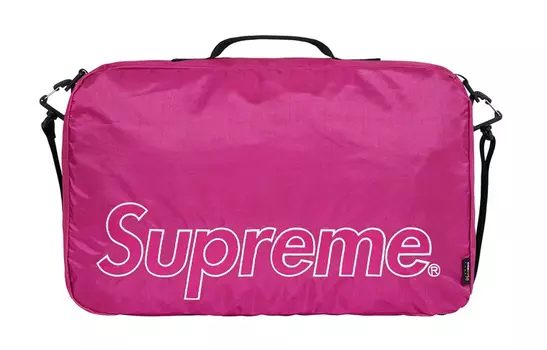 Сумка дорожная Supreme FW19, розовый