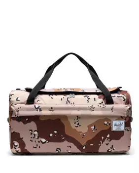 Дорожная сумка унисекс объемом 70 л из камуфляжной ткани коричневых тонов Herschel, коричневый