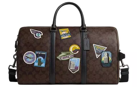 Дорожная сумка Venturer, цвет темный кофе COACH, Dark Coffee