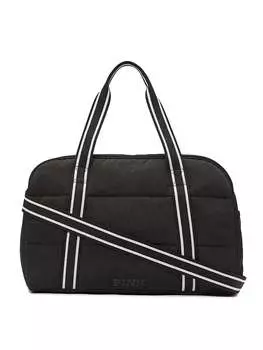 Дорожная сумка Victoria's Secret Pink Quilted Puffer Duffle, черный