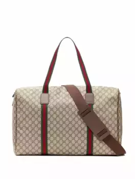 Дорожная сумка Web Gucci, мультиколор