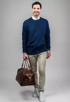 Дорожная сумка WEEKENDER TRAVEL LOGAN XL, HOLDALL SID & VAIN, коричневый