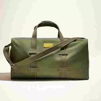 Дорожная сумка Zara Home Travel Bag x Saint Lazare, зеленый