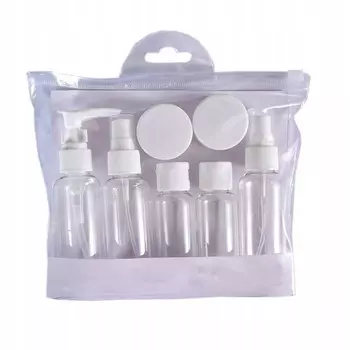 Дорожные контейнеры для бутылок для отпуска косметики для набора багажа в самолете Korbi