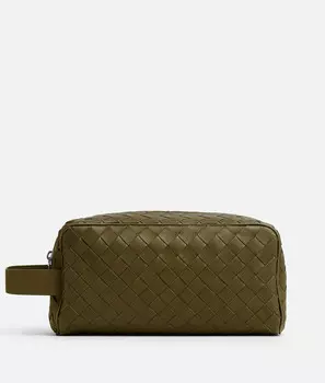 Дорожный чехол Intrecciato Bottega Veneta, темно-бежевый