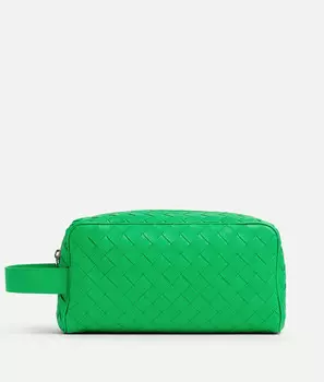 Дорожный чехол Intrecciato Bottega Veneta, зеленый