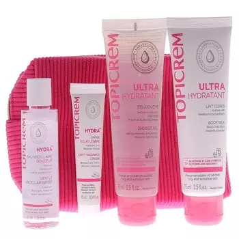 Дорожный комплект в косметичке Topicrem Kit Viaje 30 anos