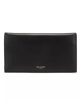 Дорожный кошелек Saint Laurent, цвет Nero