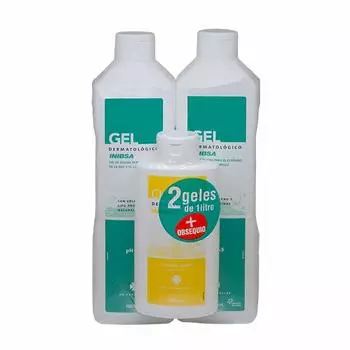 Дорожный набор дерматологического геля + шампунь 1 шт Inibsa