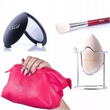 Дорожный набор для макияжа, косметичка, зеркало Bocca Beauty