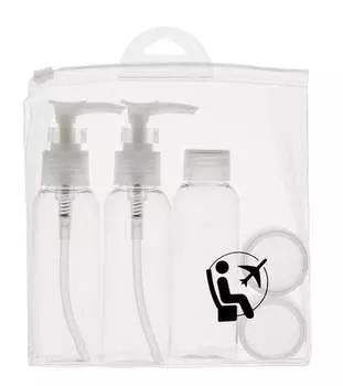 Дорожный набор косметических контейнеров. Inter-vion