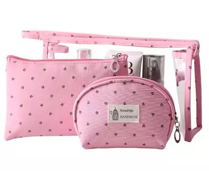 Дорожный набор косметики-органайзер для туалетных принадлежностей Zzato Zorganizowany Dom