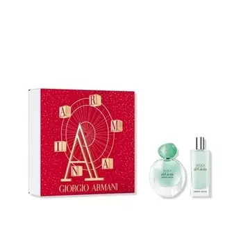 Дорожный набор парфюмерной воды Giorgio Armani Acqua Di Gioia, 30 мл + 15 мл, 2 предмета