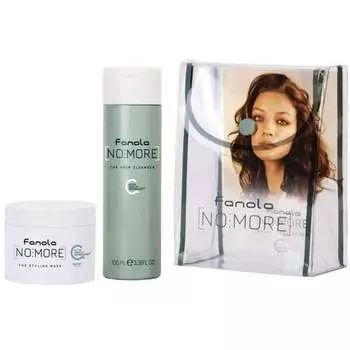 Дорожный набор шампунь 100мл + маска 50мл + косметичка Fanola, No More Kit