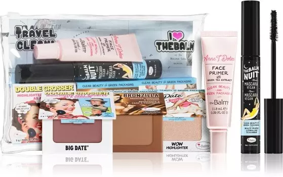 Дорожный пакет (для отличного вида) theBalm Clean & Green Travel Kit