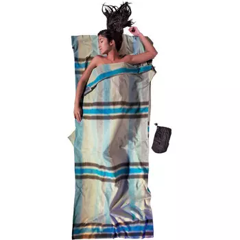 Дорожный Спальный мешок из хлопковой фланели Cocoon, зеленый