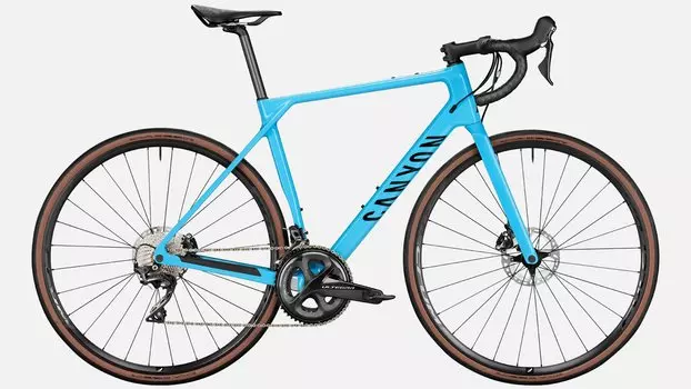 Дорожный велосипед Canyon Endurace CF 8 Disc, голубой