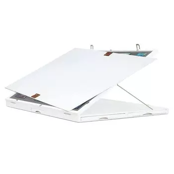 Доска-пазл, 1500 шт., деревянный стол-головоломка размером 27 x 35 дюймов Jumbl, белый