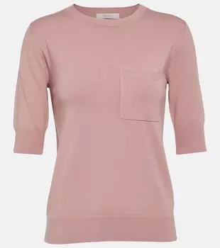 Досуг Полный свитер MAX MARA, розовый