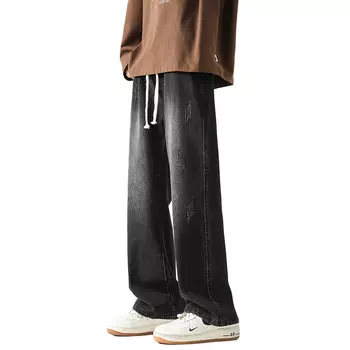 Double dealer Джинсы унисекс с двойным дилером, Черный/Серый