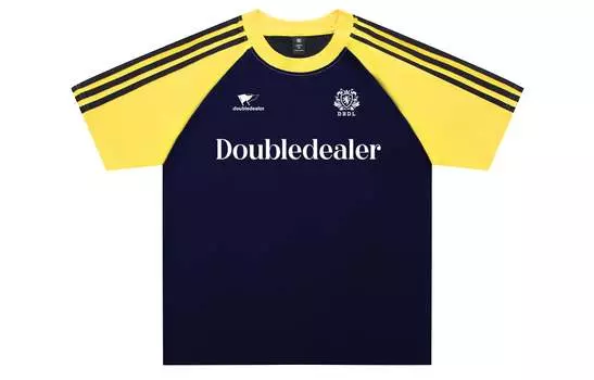 Double dealer Футболка унисекс с двойным дилером, Черно-белый