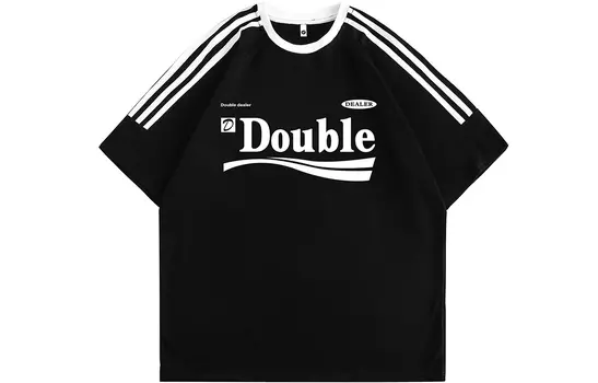 Double dealer Футболка унисекс с двойным дилером, Черный