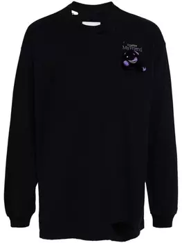 Doublet декорированная футболка, синий