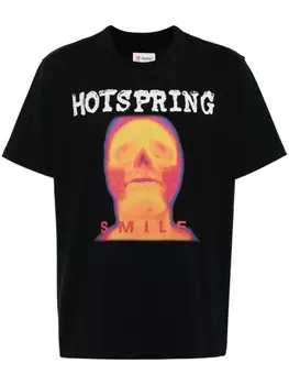 Doublet футболка с графичным принтом, черный