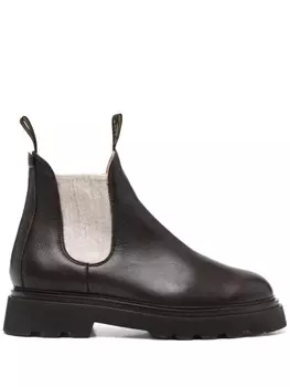 Doucal's кожаные ботинки, коричневый