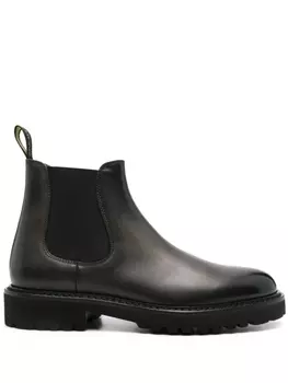 Doucal's кожаные ботинки, зеленый