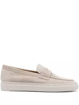 Doucal's лоферы с миндалевидным носком, нейтральный цвет