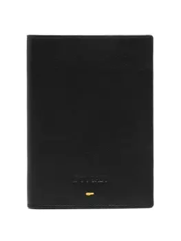 Doucal's обложка для паспорта с логотипом, черный