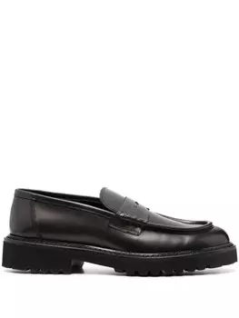 Doucal's пенни-лоферы, черный