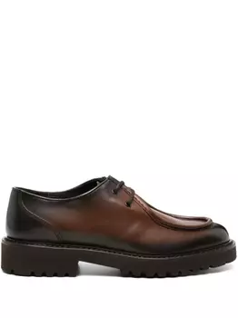 Doucal's топсайдеры с эффектом омбре, коричневый