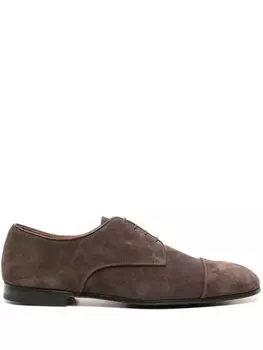 Doucal's туфли дерби на шнуровке, коричневый