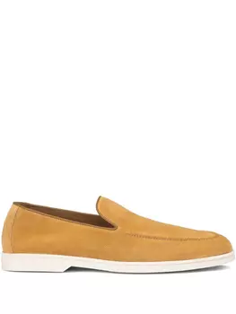 Doucal's замшевые лоферы, желтый