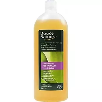 Douce Nature PRI 4804 Органический шампунь для гигиены волос с крапивой Palmarosa Family, 1 л