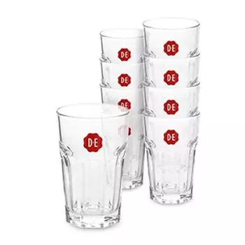 Douwe Egberts - Стакан для латте макиато 295 мл - 12 шт Jacobs