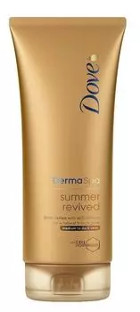 Dove DermaSpa Summer Revived бронзирующий лосьон, 200 ml