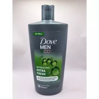 Dove Men +Care Extra Fresh Средство для мытья лица и волос, 700 мл