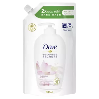Dove Nourishing Secrets Glowing Ritual запас жидкого мыла, 500 мл