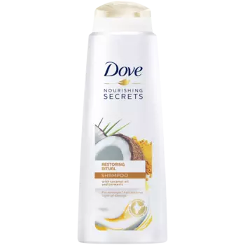 Dove Nourishing Secrets Restoring Ritual шампунь для поврежденных волос, 400 мл