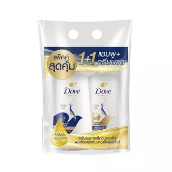 Dove Шампунь Intense Repair 380мл.+Кондиционер 380мл. , Blue