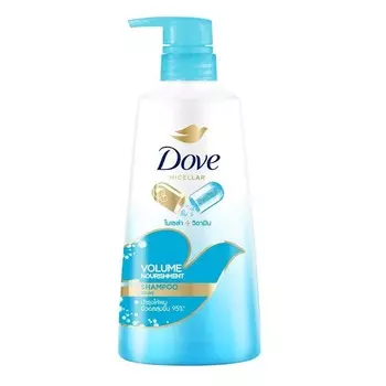 Dove Шампунь Мицеллярный Витаминный Объем Питание 430 Мл. , Blue