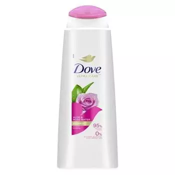 Dove Ultra Care Освежающий шампунь Алоэ и розовая вода 400 мл