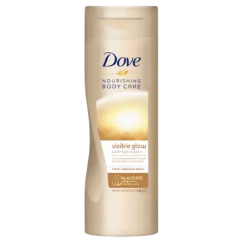 Dove Visible Glow Лосьон для тела с автозагаром для светлой и средней кожи, 400 мл