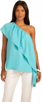 Довольный Топ Trina Turk, цвет Clearwater