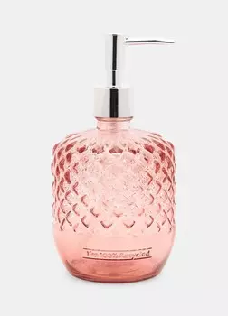 Дозатор мыла из органического стекла Croff, розовый