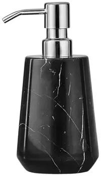 Дозатор мыла Kleine Wolke "Carrara", доступен в нескольких цветах 8,5х17,5х8,5 см, черный